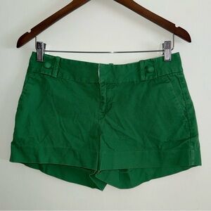 Banana Republic Kelly Green Ryan Fit Shorts Chino Style Preppy Coastal Y2K 4